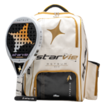 De Starvie Astrum Pro Limited Edition-rugzak bestaat uit de nieuwe Astrum Por Limited Edition-peddel en de Starvie Astrum Eris-rugzak.